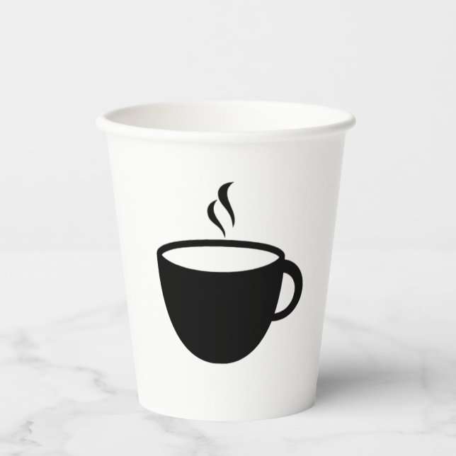 Vasos De Papel taza de papel de 8 oz (Anverso)