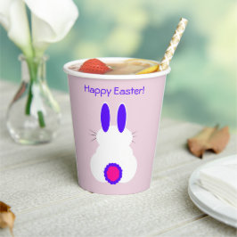 Vasos De Papel Taza de papel de conejo de Pascua