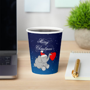 Vasos De Papel Taza de papel de elefante con regalos