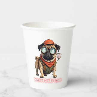 Vasos De Papel Taza de papel de Experto en Abrazos Certificado – 
