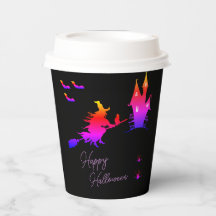 Taza de papel de Halloween