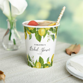 Vasos De Papel Taza de papel de limón cítrico para despedida de s