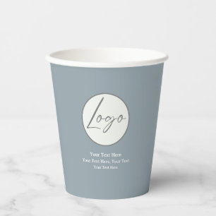 Vasos De Papel taza de papel de logotipo