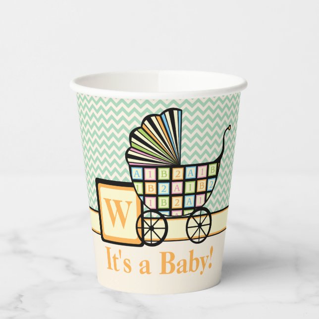 Vasos De Papel Taza de papel de rodillos para bebé (Izquierda)