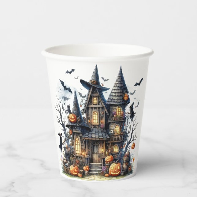 Vasos De Papel Taza de papel fantasmal (Anverso)
