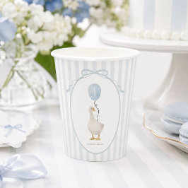 Vasos De Papel Taza de papel Ganso Tonto Azul