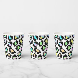 Vasos De Papel Taza de papel Leopard Wild Fiesta