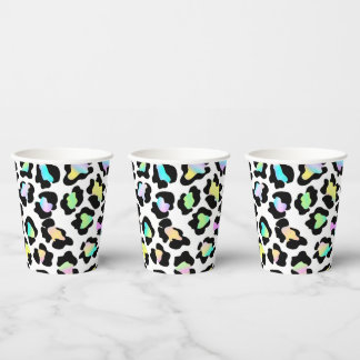 Vasos De Papel Taza de papel Leopard Wild Fiesta