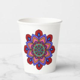 Vasos De Papel Taza de papel Mandala