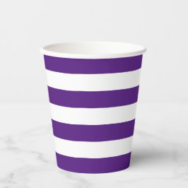 Vasos De Papel Taza de papel morado y blanco