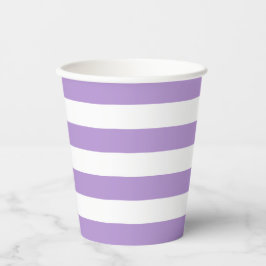 Vasos De Papel Taza de papel morado y blanco
