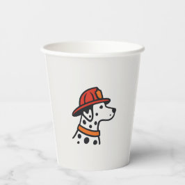 Vasos De Papel Taza de papel para fiesta de bomberos