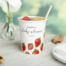 Vasos De Papel taza de papel para una ducha de bebé