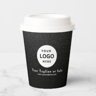 Vasos De Papel Taza de papel profesional con logotipo empresarial