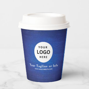 Vasos De Papel Taza de papel profesional con logotipo empresarial