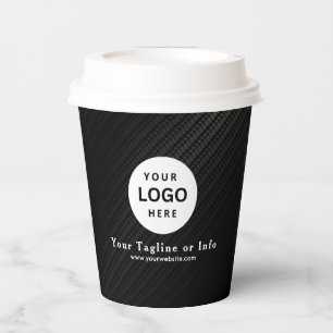 Vasos De Papel Taza de papel profesional con logotipo empresarial