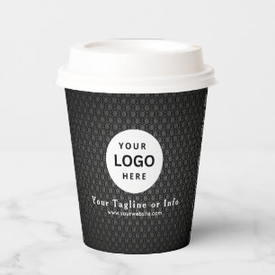 Vasos De Papel Taza de papel profesional con logotipo empresarial
