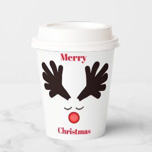 Vasos De Papel Taza de papel Rudolph