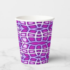 Vasos De Papel taza de papel, un diseño clásico de color violeta