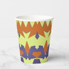 Vasos De Papel taza de papel, un diseño clásico vibrante y colori