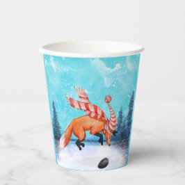Vasos De Papel Taza de papel Zorro saltarín
