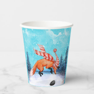 Vasos De Papel Taza de papel Zorro saltarín