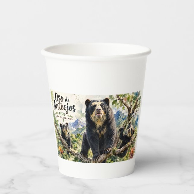 VASOS DE PAPEL TAZA DECORATIVA  (Anverso)