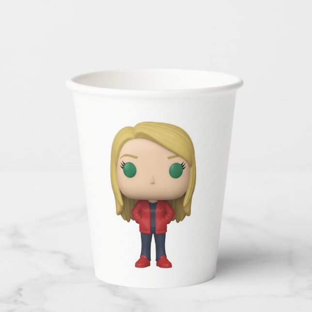 Vasos De Papel Taza muñeca mini yo  (Anverso)