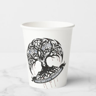 Vasos De Papel Taza pequeña de plástico con cita motivacional
