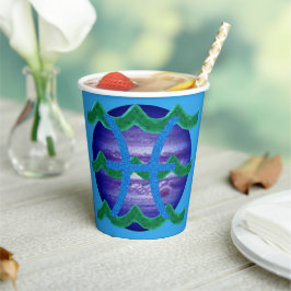 Vasos De Papel Tazas Calientes de Piscis