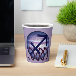 Vasos De Papel Tazas Calientes de Sagitario