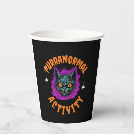 Vasos De Papel 👻 ¡Tazas de actividad Purranormal! 🐱