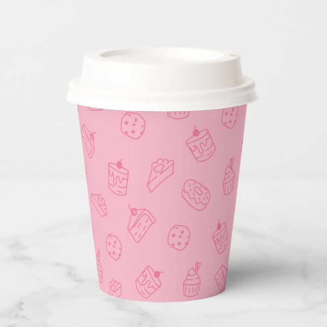 Vasos De Papel tazas de café de papel personalizado (Anverso)