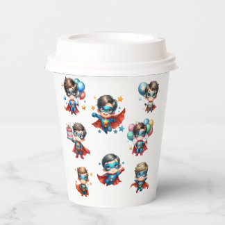 Vasos De Papel Tazas de papel de superhéroe | Tazas para fiesta d