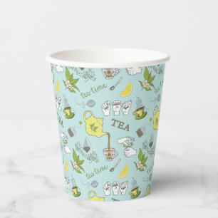 Vasos De Papel tazas de papel de té ASL
