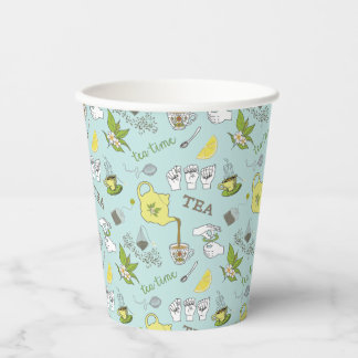 Vasos De Papel tazas de papel de té ASL