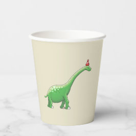Vasos De Papel Tazas de papel de Walter el dinosaurio