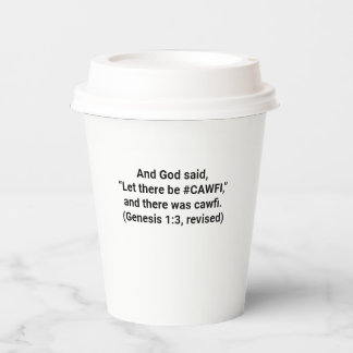 Vasos De Papel Tazas de papel divertidas e inspiradoras para café