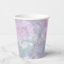 Vasos De Papel Tazas de papel mágicas con flores