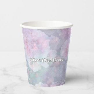 Vasos De Papel Tazas de papel mágicas con flores