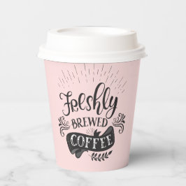 Vasos De Papel Tazas de papel para café recién hechas