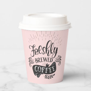Vasos De Papel Tazas de papel para café recién hechas