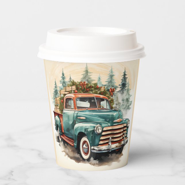 Vasos De Papel tazas de papel para navidades (Anverso)