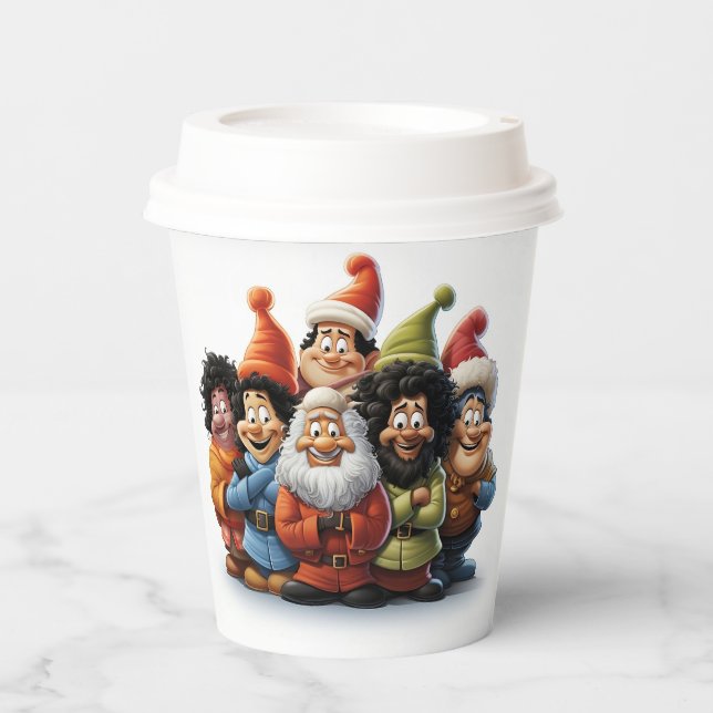 Vasos De Papel tazas de papel para navidades (Anverso)