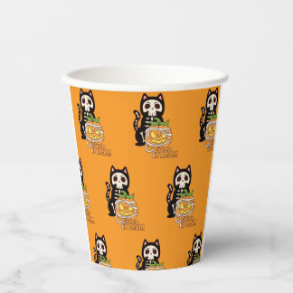 Vasos De Papel 🧡 ¡Tazas Tretas! 🎃