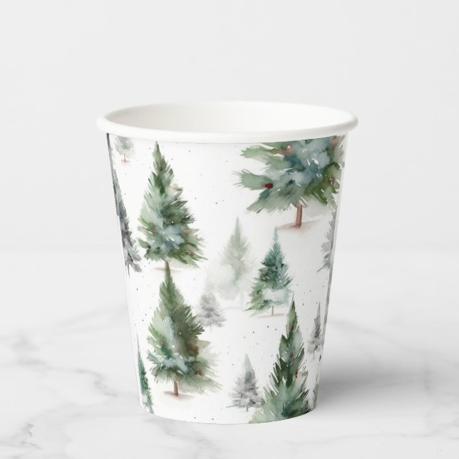 Vasos De Papel Tazón de papel de loro tropical (Anverso)