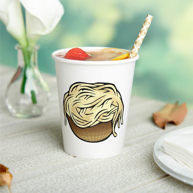 Vasos De Papel Tazón de Spaghetti Pasta Noodle Food (Subido por el creador)