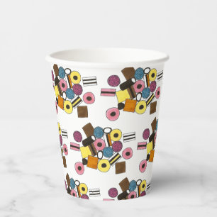 Vasos De Papel Te Amo Licorice Allany El día de San Valentín Cand