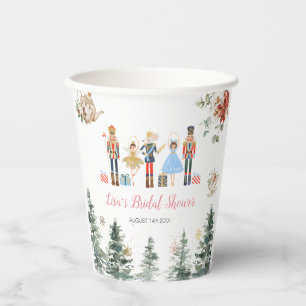 Vasos De Papel Té de Despedida de Soltera con Cascanueces de Navi