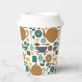 Vasos De Papel ¡Té, té, té!